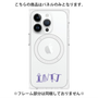 プレミアムパネル with MagSafe［ オリジナル - INTJ 建築家 - アルファベット ］