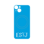 プレミアムパネル with MagSafe［ オリジナル - ESTJ 幹部 - アルファベット - ブルー ］