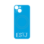 プレミアムパネル with MagSafe［ オリジナル - ESTJ 幹部 - アルファベット - ブルー ］