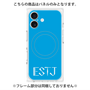 プレミアムパネル with MagSafe［ オリジナル - ESTJ 幹部 - アルファベット - ブルー ］