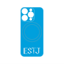 プレミアムパネル with MagSafe［ オリジナル - ESTJ 幹部 - アルファベット - ブルー ］