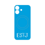 プレミアムパネル with MagSafe［ オリジナル - ESTJ 幹部 - アルファベット - ブルー ］