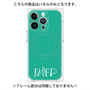 プレミアムパネル with MagSafe［ オリジナル - INFP 仲介者 - アルファベット - グリーン ］