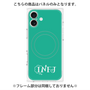 プレミアムパネル with MagSafe［ オリジナル - INFJ 提唱者 - アルファベット - グリーン ］