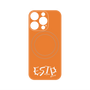 プレミアムパネル with MagSafe［ オリジナル - ESTP 起業家 - アルファベット - オレンジ ］