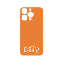 プレミアムパネル with MagSafe［ オリジナル - ESTP 起業家 - アルファベット - オレンジ ］