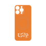 プレミアムパネル with MagSafe［ オリジナル - ESTP 起業家 - アルファベット - オレンジ ］