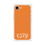 プレミアムパネル with MagSafe［ オリジナル - ESTP 起業家 - アルファベット - オレンジ ］