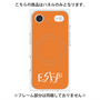 プレミアムパネル with MagSafe［ オリジナル - ESFP エンターテイナー - アルファベット - オレンジ ］