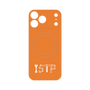 プレミアムパネル with MagSafe［ オリジナル - ISTP 巨匠 - アルファベット - オレンジ ］