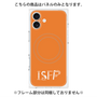 プレミアムパネル with MagSafe［ オリジナル - ISFP 冒険家 - アルファベット - オレンジ ］