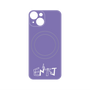 プレミアムパネル with MagSafe［ オリジナル - ENTJ 指揮官 - アルファベット - パープル ］