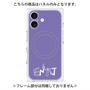 プレミアムパネル with MagSafe［ オリジナル - ENTJ 指揮官 - アルファベット - パープル ］