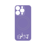 プレミアムパネル with MagSafe［ オリジナル - ENTJ 指揮官 - アルファベット - パープル ］