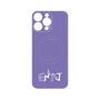 プレミアムパネル with MagSafe［ オリジナル - ENTJ 指揮官 - アルファベット - パープル ］