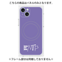 プレミアムパネル with MagSafe［ オリジナル - ENTP 討論者 - アルファベット - パープル ］