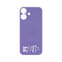 プレミアムパネル with MagSafe［ オリジナル - ENTP 討論者 - アルファベット - パープル ］