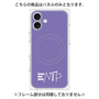 プレミアムパネル with MagSafe［ オリジナル - ENTP 討論者 - アルファベット - パープル ］