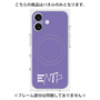 プレミアムパネル with MagSafe［ オリジナル - ENTP 討論者 - アルファベット - パープル ］