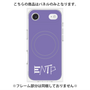 プレミアムパネル with MagSafe［ オリジナル - ENTP 討論者 - アルファベット - パープル ］