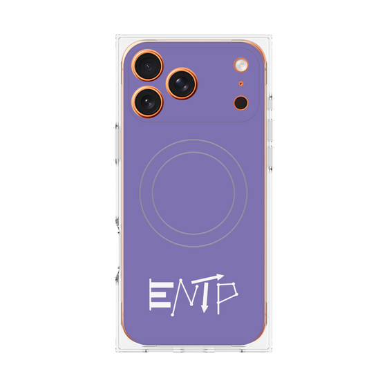 プレミアムパネル with MagSafe［ オリジナル - ENTP 討論者 - アルファベット - パープル ］