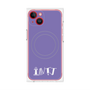 プレミアムパネル with MagSafe［ オリジナル - INTJ 建築家 - アルファベット - パープル ］