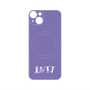 プレミアムパネル with MagSafe［ オリジナル - INTJ 建築家 - アルファベット - パープル ］