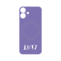 プレミアムパネル with MagSafe［ オリジナル - INTJ 建築家 - アルファベット - パープル ］