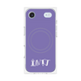 プレミアムパネル with MagSafe［ オリジナル - INTJ 建築家 - アルファベット - パープル ］