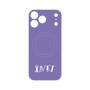 プレミアムパネル with MagSafe［ オリジナル - INTJ 建築家 - アルファベット - パープル ］