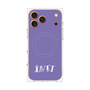 プレミアムパネル with MagSafe［ オリジナル - INTJ 建築家 - アルファベット - パープル ］