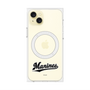 プレミアムパネル with MagSafe［ 千葉ロッテマリーンズ - ワードロゴ - クリア ］
