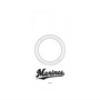プレミアムパネル with MagSafe［ 千葉ロッテマリーンズ - ワードロゴ - クリア ］