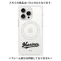 プレミアムパネル with MagSafe［ 千葉ロッテマリーンズ - ワードロゴ - クリア ］