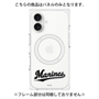 プレミアムパネル with MagSafe［ 千葉ロッテマリーンズ - ワードロゴ - クリア ］