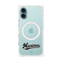 プレミアムパネル with MagSafe［ 千葉ロッテマリーンズ - ワードロゴ - クリア ］