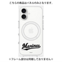 プレミアムパネル with MagSafe［ 千葉ロッテマリーンズ - ワードロゴ - クリア ］