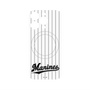 プレミアムパネル with MagSafe［ 千葉ロッテマリーンズ - ワードロゴ - マリーンズストライプ ］