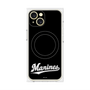 プレミアムパネル with MagSafe［ 千葉ロッテマリーンズ - ワードロゴ - ブラック ］