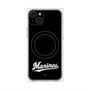 プレミアムパネル with MagSafe［ 千葉ロッテマリーンズ - ワードロゴ - ブラック ］