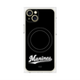 プレミアムパネル with MagSafe［ 千葉ロッテマリーンズ - ワードロゴ - ブラック ］