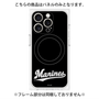 プレミアムパネル with MagSafe［ 千葉ロッテマリーンズ - ワードロゴ - ブラック ］