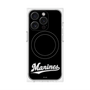プレミアムパネル with MagSafe［ 千葉ロッテマリーンズ - ワードロゴ - ブラック ］