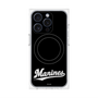 プレミアムパネル with MagSafe［ 千葉ロッテマリーンズ - ワードロゴ - ブラック ］