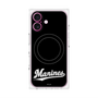 プレミアムパネル with MagSafe［ 千葉ロッテマリーンズ - ワードロゴ - ブラック ］