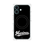 プレミアムパネル with MagSafe［ 千葉ロッテマリーンズ - ワードロゴ - ブラック ］