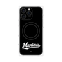 プレミアムパネル with MagSafe［ 千葉ロッテマリーンズ - ワードロゴ - ブラック ］