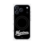プレミアムパネル with MagSafe［ 千葉ロッテマリーンズ - ワードロゴ - ブラック ］