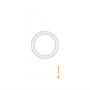 プレミアムパネル with MagSafe［ オリジナル - caseplayロゴ - オレンジ/B ］