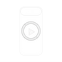 プレミアムパネル with MagSafe［ オリジナル - caseplayロゴ - ホワイト/C ］